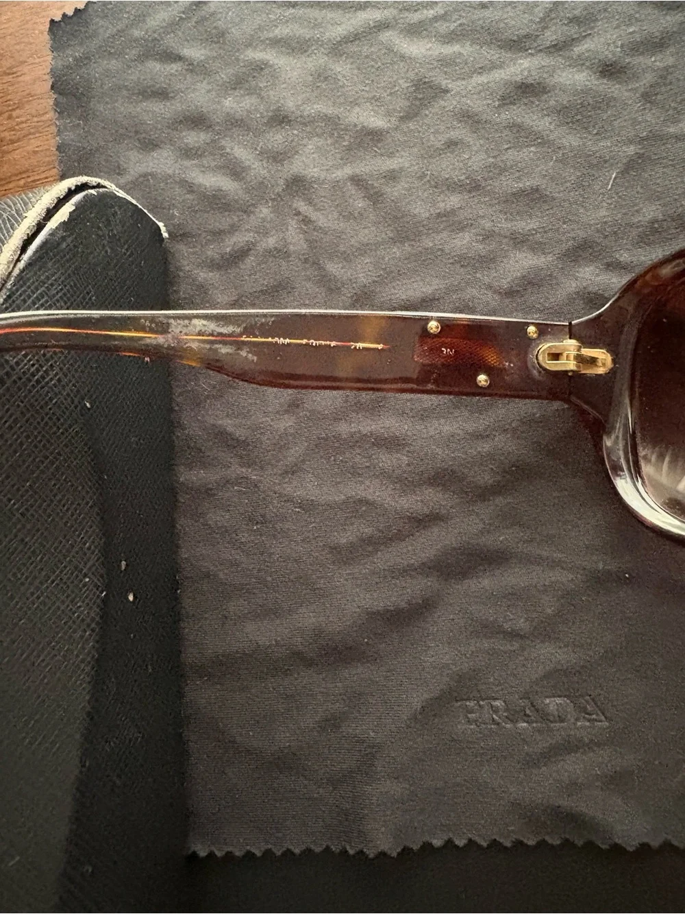Prada Women's Tortoiseshell Sunglasses in Brown Gradient